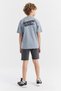 Boy's Text Printed Shorts - 7