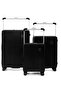 20 25 29 In PP Laptop Luggage Set Front Open Large Carry on Trolley Suitcase Lightweight Waterproof