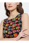Owl Print Ethnic Dhoti Jumpsuit - 6