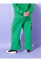 Plus Size Green Cargo Joggers - 5