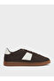 Color Block Suede Lace Up Sneakers