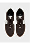Color Block Suede Lace Up Sneakers - 5