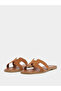 Brown Flat Sandals - 3