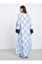 All Over Print Long Sleeve Jalabiya - 4