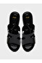 Cross Strap Block Heel Sandals - 6
