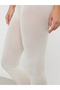 White Knitted Tights - 2