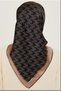 Tivil Silk Scarf Ist 9239 - 81 Black Mixed Pattern - 3