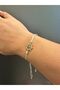 Zircon Stone Rudder Rope Bracelet
