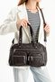 Mega Women's Quality Crossbody Bag with Multiple Pockets Vegan Leather Handbag and Shoulder Bag 35*25 cm 545