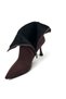Wanna Bitter Brown Suede Women's Heeled Boots - 3