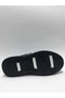 Genuine Leather Laceless Black Color Men's Shoes - 4