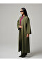Classic Women's Abaya - Green - 3