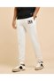 Quilted Joggers with Drawstring Waist - 4