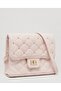 Pink Girl's Quilted Crossbody Bag - 3