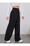 Solid Wide Leg Pants - 3