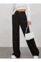 Solid Wide Leg Pants - 5