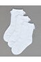 3 Pack Self Patterned Crew Socks