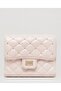 Pink Girl's Quilted Crossbody Bag