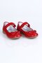 K.1181 Velcro Ballerina Flats - Red - 32 - 3
