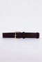 Gold Buckle Suede Belt Women's Belt Trouser Belt Dress Belt Waist Belt Shirt Belt - 2