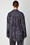 Batik Patterned Long Shirt - 5