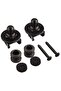 Security Strap Locks Black (2) Strap Locks - Buttons
