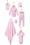 Baby Girl Baby Boy Organic 100% Cotton 7-Piece Newborn Hospital Discharge Set (Including Blanket) - 4