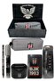 Original Licensed Black Air Pencil Sharpener Wooden Boxed Stationery Set of 6