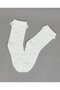 3 Pack Self Patterned Crew Socks - 4