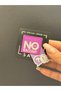 No Written Embroidery Accessory 6X6 cm Purple - 3