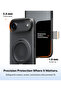 Ostand R Fitness (2025) iPhone Air Case — 360° Magnetic MagSafe Stand, Camera Control, Black - 5