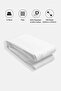 White Flat Sheet Set (King Size) - 2