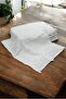 6-Piece Laced 100% Cotton Hand and Face Towel Set 30X50 cm White - 3