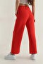 Women's Modal Pants with Pockets, Elastic Waist, Wide Legs - 4