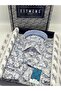 Classic Long Sleeve Stretch Fabric Pocketless Shawl Pattern Collar Buttoned at Bottom Men's Shirt with Gift Box Fs-003668 - - 2