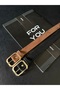 2-Piece Suede Corner Buckle Women's Belt, Trouser Belt, Coat Belt, Dress Belt - 2