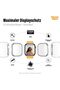 PanzerGlass Apple Watch 7/8 (45 mm) Full Frame Tempered Glass Screen Protector - Clear - 4
