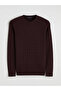 Crew Neck Men's Knitwear Sweater - 5