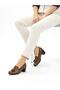 Mira Genuine Leather Comfortable Fit Classic Heeled Casual Shoes - 2