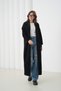 Maxi Boy Oversized Beard Yarn Soft Textured Knitwear Cardigan Aw25Hi0057