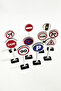Wooden Traffic Signs 10 Pieces - 2