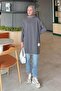 Two-Thread Arma Detailed Sweat Tunic Anthracite