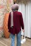 Basic Sweat Claret Red - 4