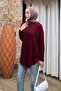 Basic Sweat Claret Red - 2