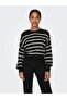 Women's Onlibi Balloon Sleeve Crew Neck Knitted Sweater 15279935 Ecru