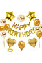 25-Piece Birthday Set Giant Size Compatible with Air and Helium Happy Birthday Pump Included