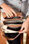 Women's Embossed Patterned Leather Casual Shoulder and Crossbody Bag - 2