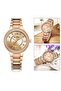 Women's Water Resistant Analog Watch 9004 - 30 mm - Rose Gold - 2