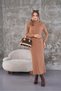Corded Knitwear Dress - 4