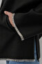 Women's Embroidered Cashmere Jacket 9167 - Black - 5